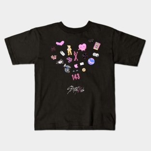 stray kids maxident Kids T-Shirt